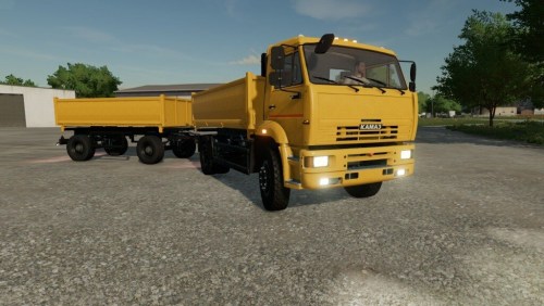 More information about "FS22 KAMAZ 53605 AMKAR"