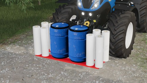 More information about "Balewrap/Silage Barrel Holder"