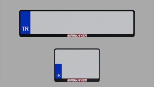 More information about "Turkish License Plate"