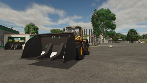 More information about "Volvo L120 Large volume bucket"