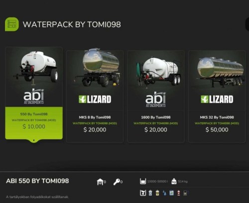 More information about "Water Trailer Pack"
