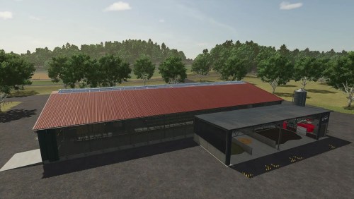 More information about "Large cowshed with robot or without robot"