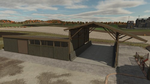 More information about "Old Barn With Shelter"
