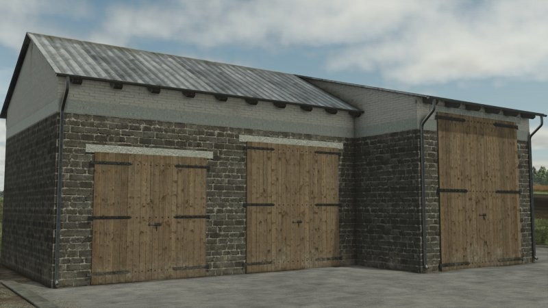 Small Combine Garage