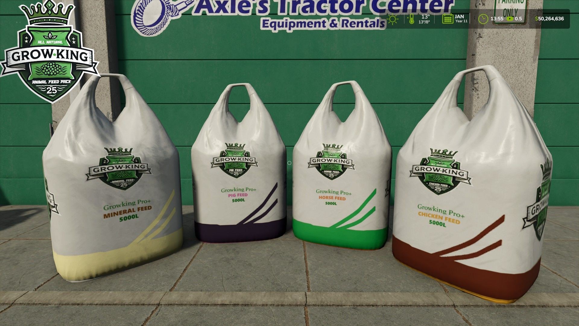 "GrowKing" Animal Feed Pack