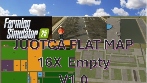 More information about "Juotca Flat Map Empty 16X"