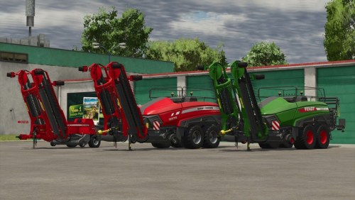 More information about "Pack Of Balers With Windrower"