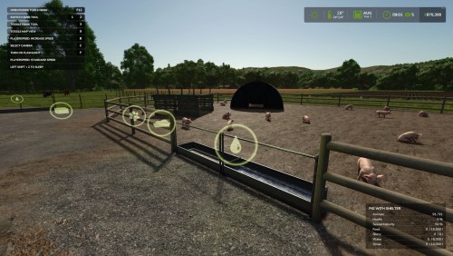More information about "Pigspen with Shelters and Arks"