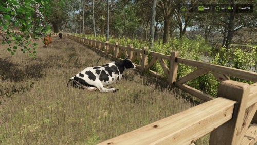 More information about "Small Cow Pasture with Wooden Fences AUTOWATER"