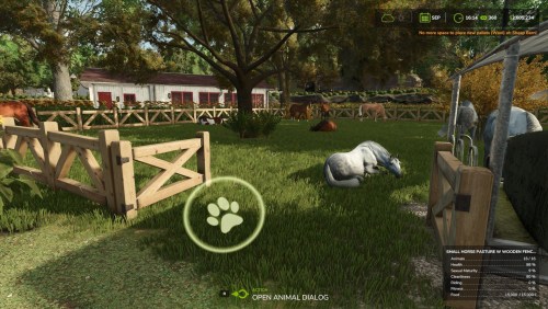 More information about "Small Horse Pasture with Wooden Fence AUTOWATER"