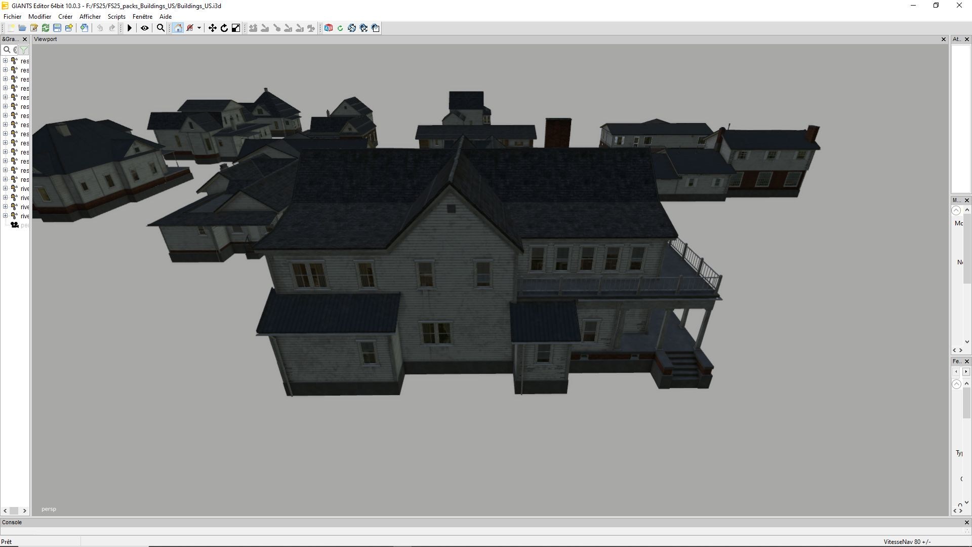 US Houses Pack (Prefab)