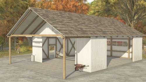 More information about "Wooden Open Barn"