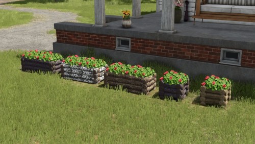 More information about "Geranium planting box made of wood"
