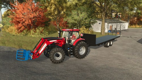 More information about "Homemade Bale Trailer"
