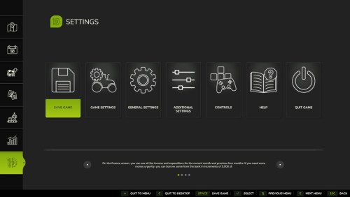 More information about "Additional Game Settings"
