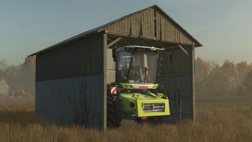 More information about "Combine Harvester Shed"