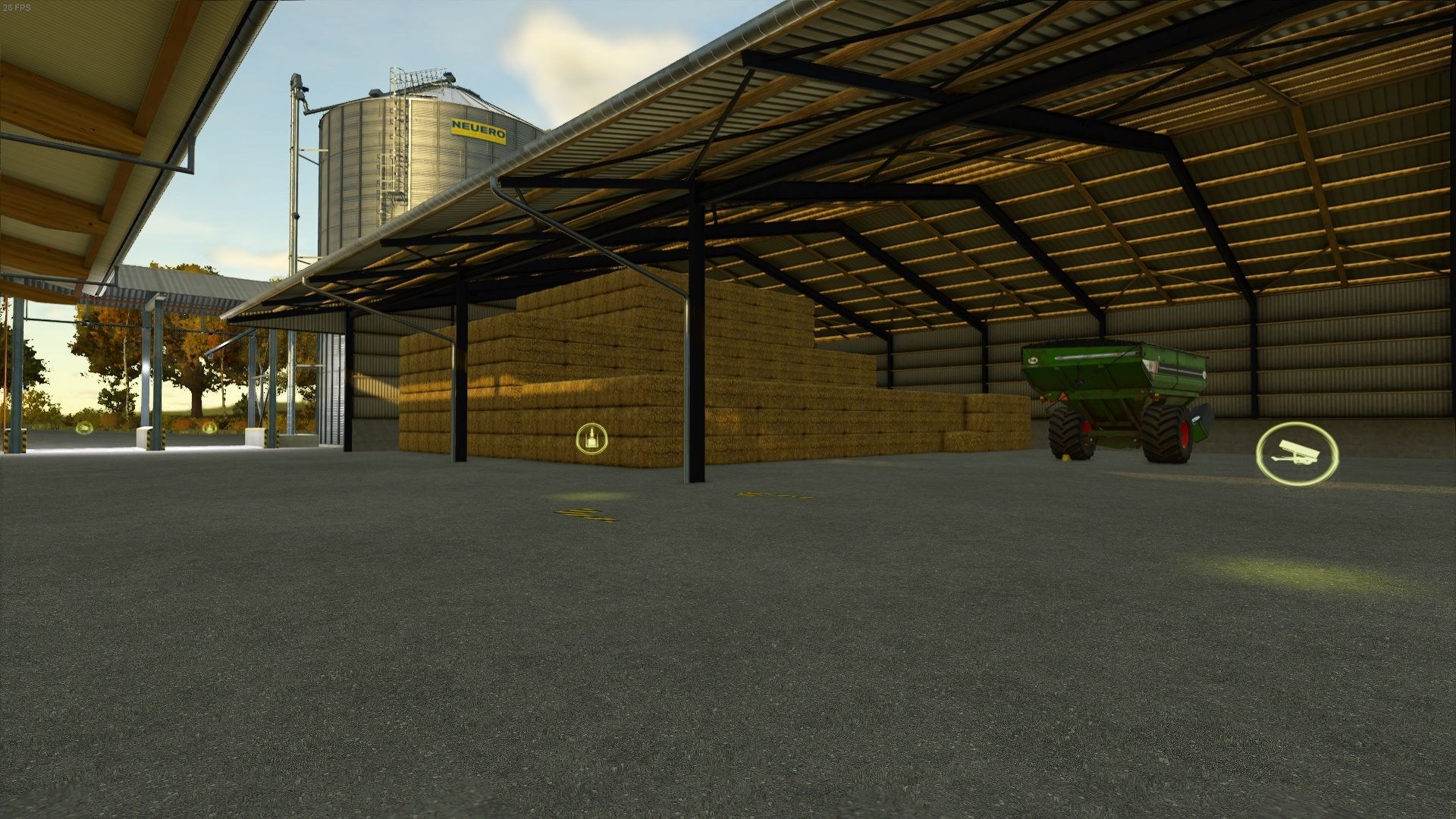 Extra Large Bale and Pallet Shed