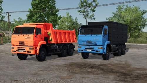 More information about "KamAZ-6522 Pack"