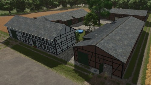 More information about "Three half -timbered houses package"