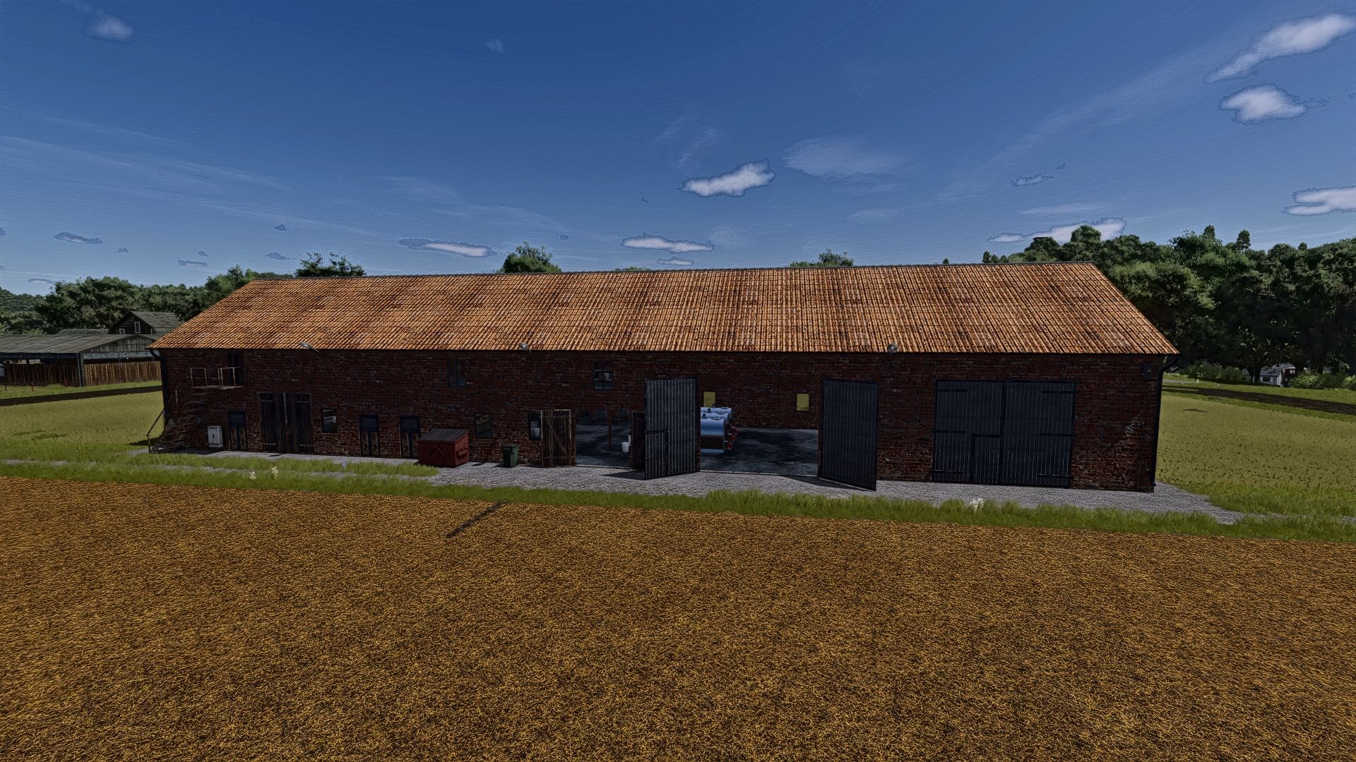 Garage with dairy