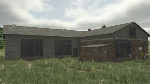 More information about "Farm Building With Cows"