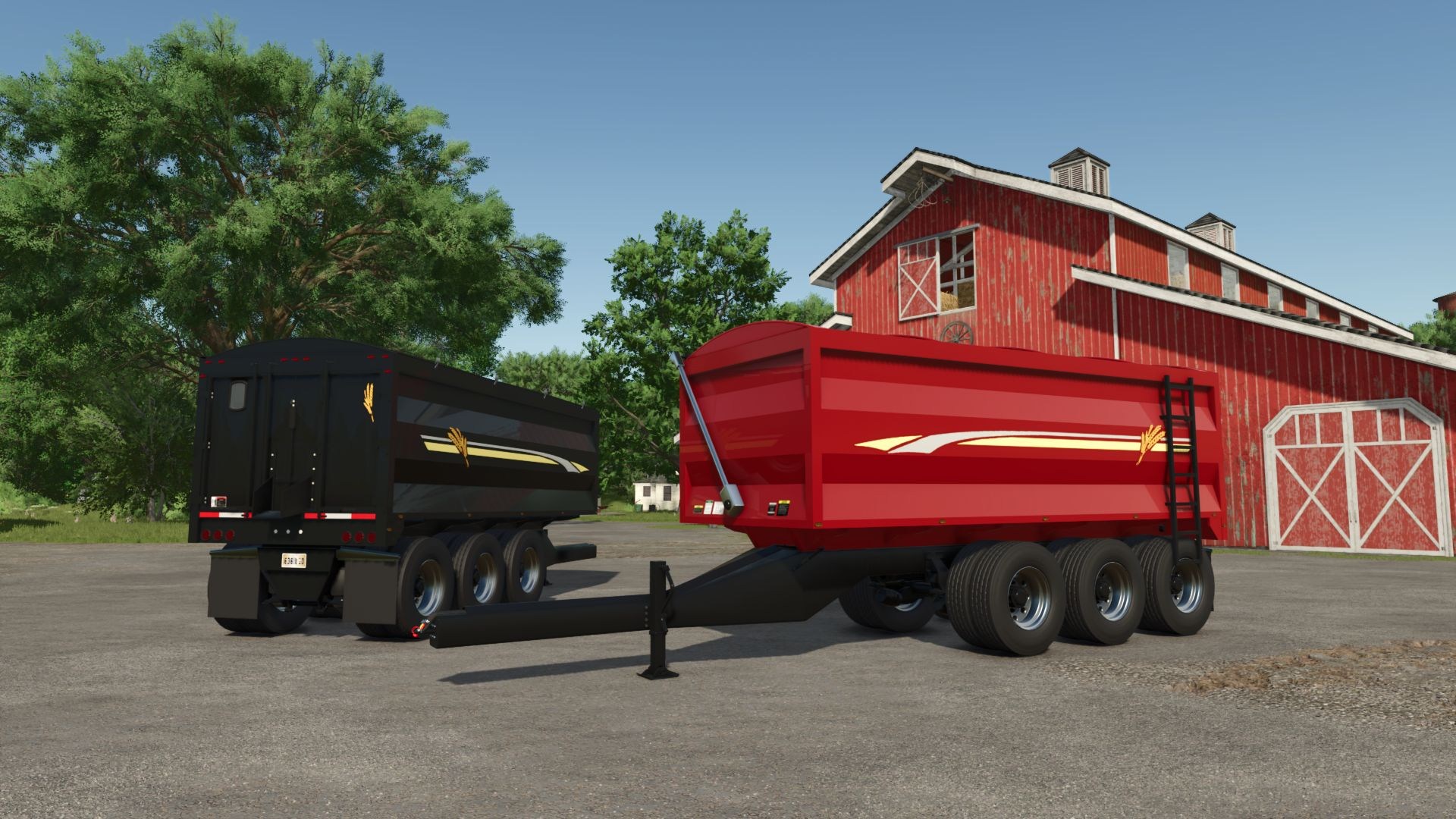 Wilson US grain trailer
