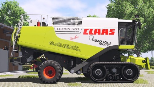 More information about "Claas Demo Tour France Sticker (Prefab)"