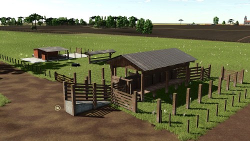 More information about "Cow Pasture With Milking Barn"