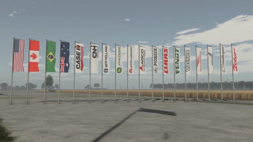 More information about "Flag On Pole"