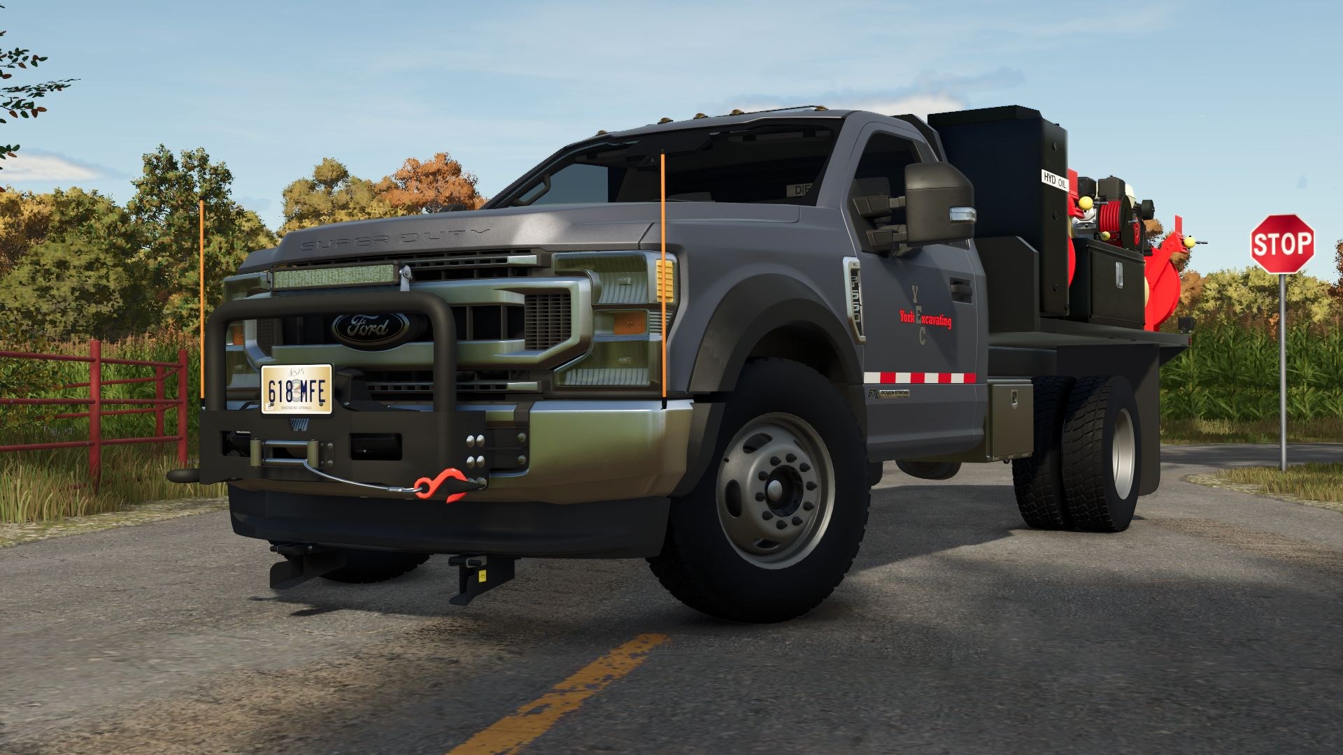 2020 Ford F550 Fuel and Lube