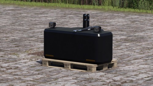 More information about "Lizard 1050 kg - front and rear weight"