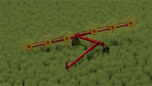 More information about "1978 Massey Ferguson 6 wheel hay windrower"