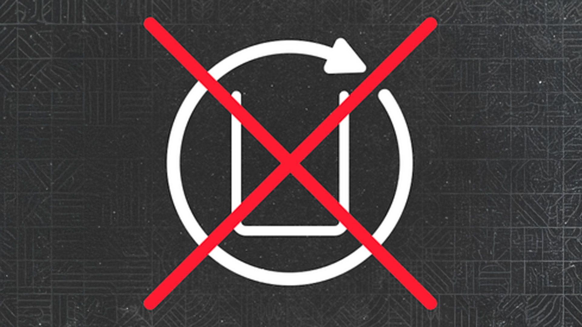 Disable Emptying on Reset