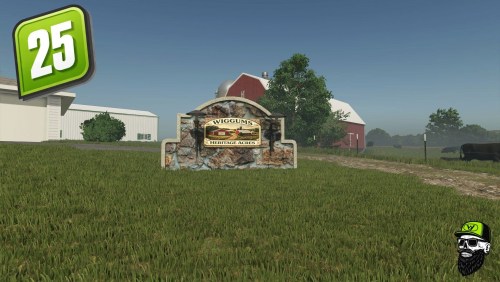 More information about "Wiggums Heritage Acres Farm Sign"