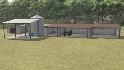 More information about "Package Cowshed With Garage And Silo"