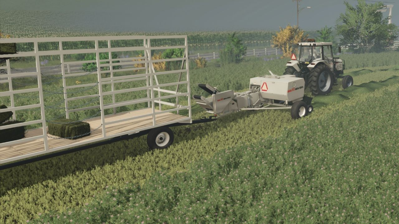 Small Bale Trailer